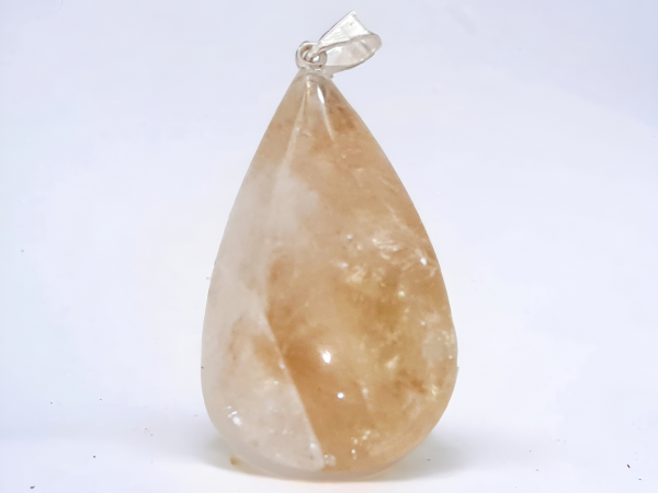 pendentif citrine goutte